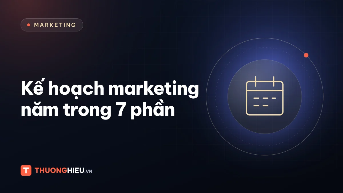 Ảnh đồ họa biểu tượng lịch, chủ đề lập kế hoạch marketing năm