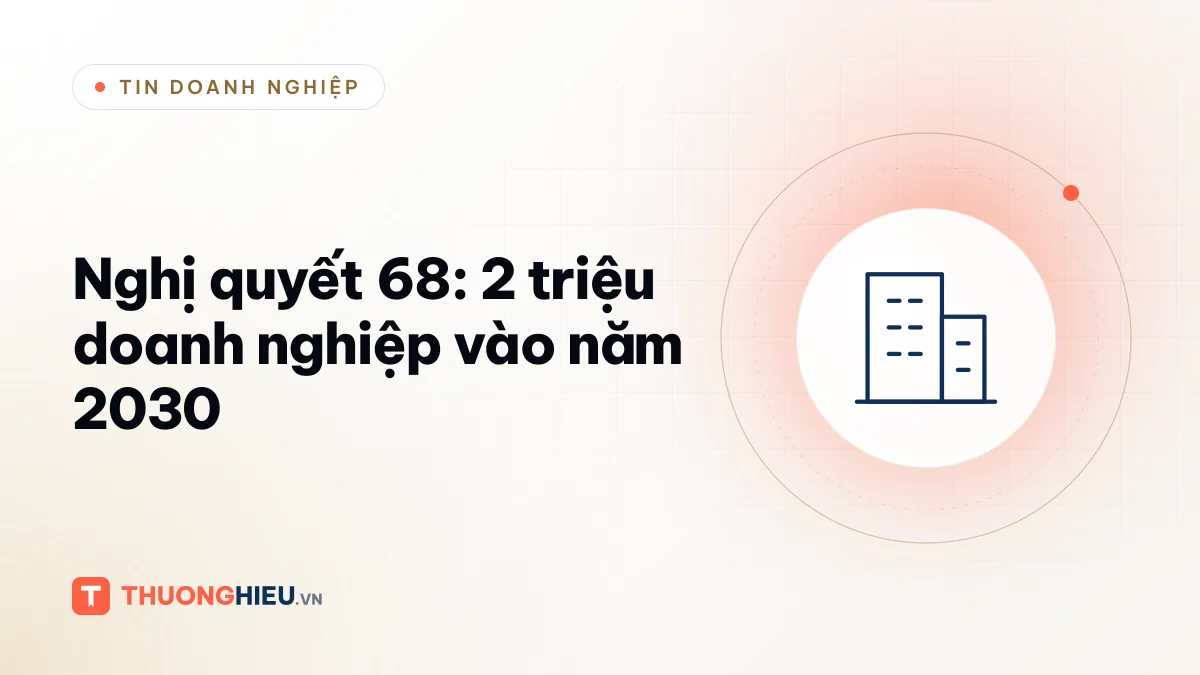 Ảnh đồ họa biểu tượng tòa nhà, chủ đề Nghị quyết 68 về kinh tế tư nhân